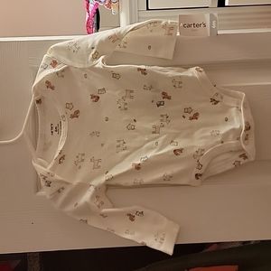 NWT woodland 6 month onesie
